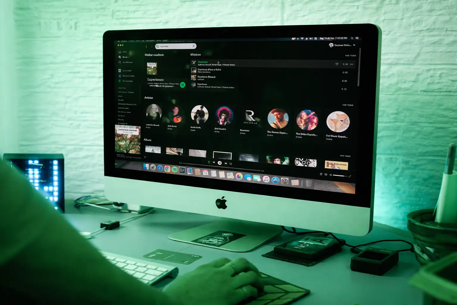 Premium IPTV streaming on desktop screen with multi-device support and live TV experience